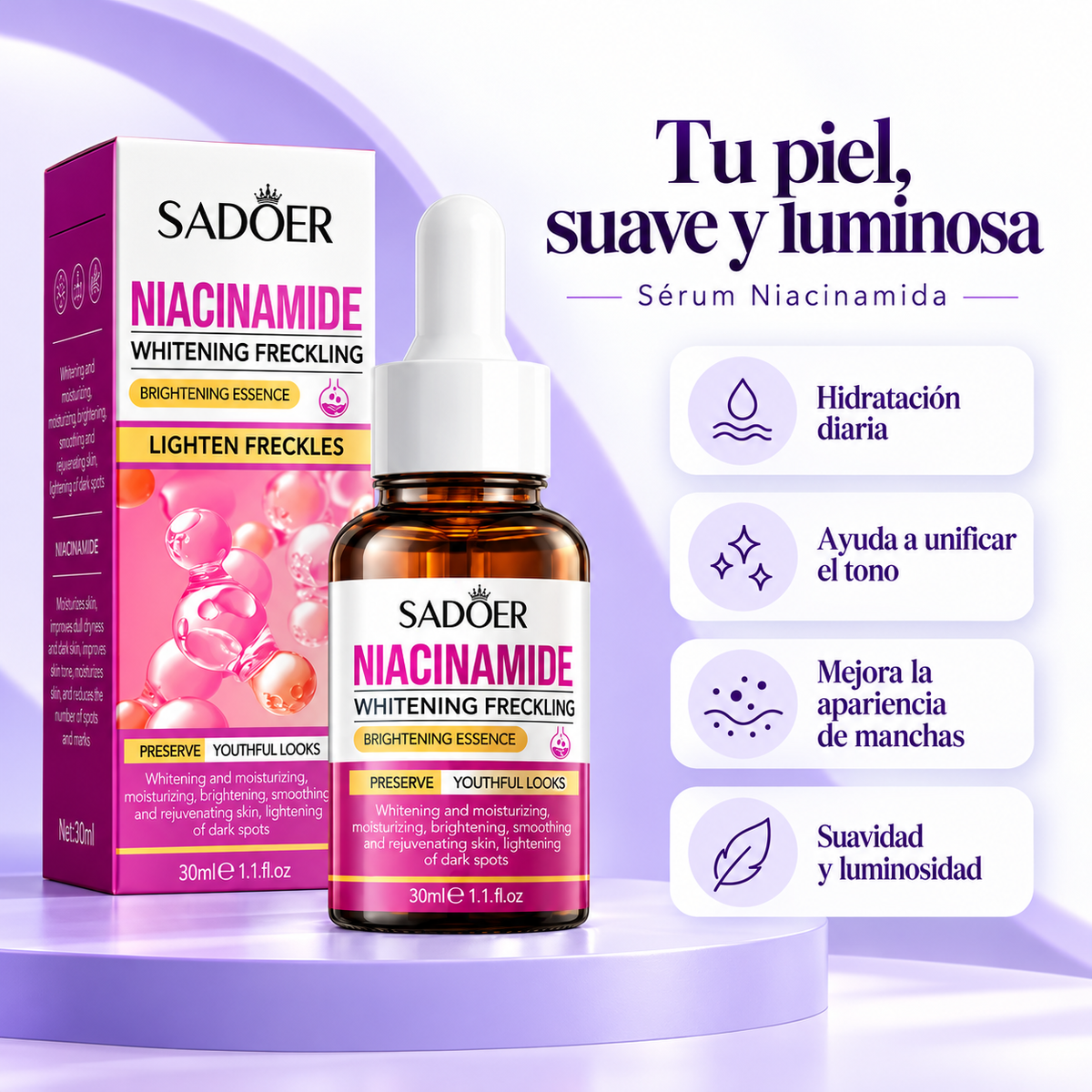 Sakura SADOER® | sérum de niacinamida
